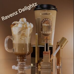Glamlite Caramel Frappe Lip Gloss Set - Brown